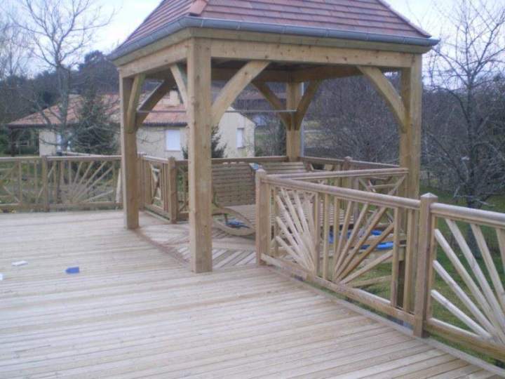Terrasse en bois Sarlat-la-Canéda