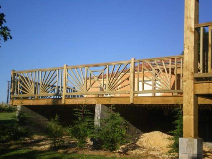 Rembarde en bois Sarlat-la-Canéda