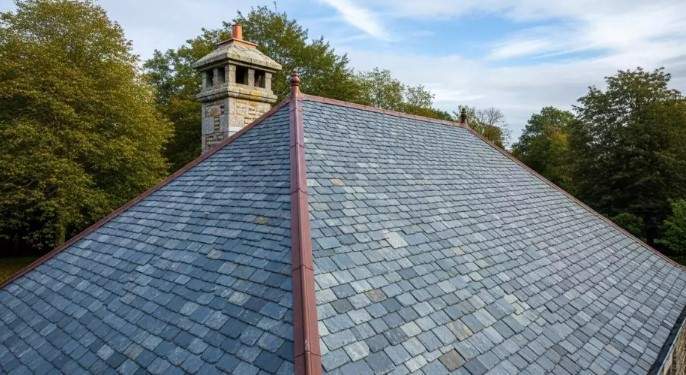 Couverture en ardoise, Salignac-Eyvigues