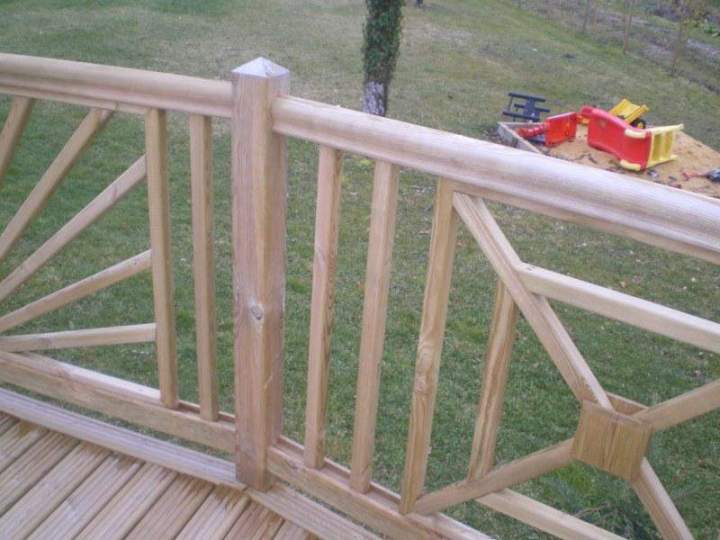 Rembarde en bois Sarlat-la-Canéda