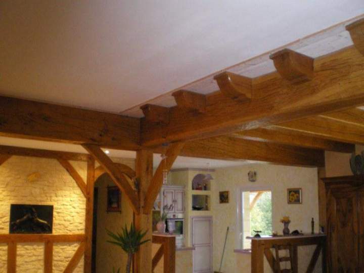 Charpente traditionnelle Sarlat-la-Canéda